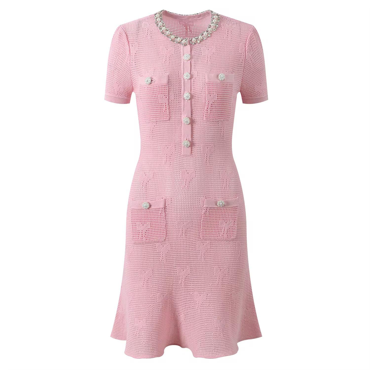 Lady Solid Mini Dress