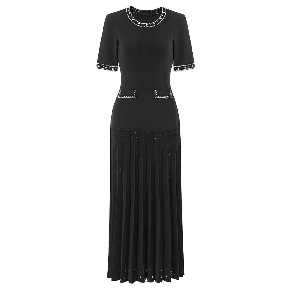 French style pearl dress