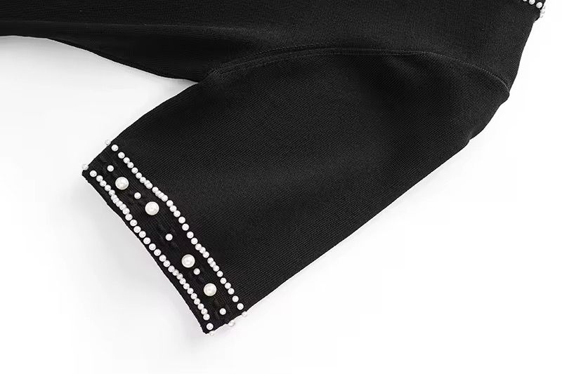 French style pearl dress