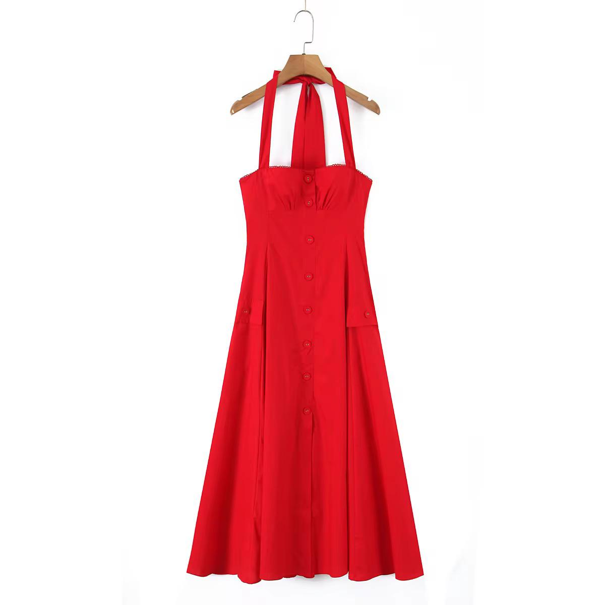 Backless Midi Dress