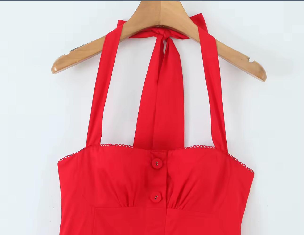 Backless Midi Dress