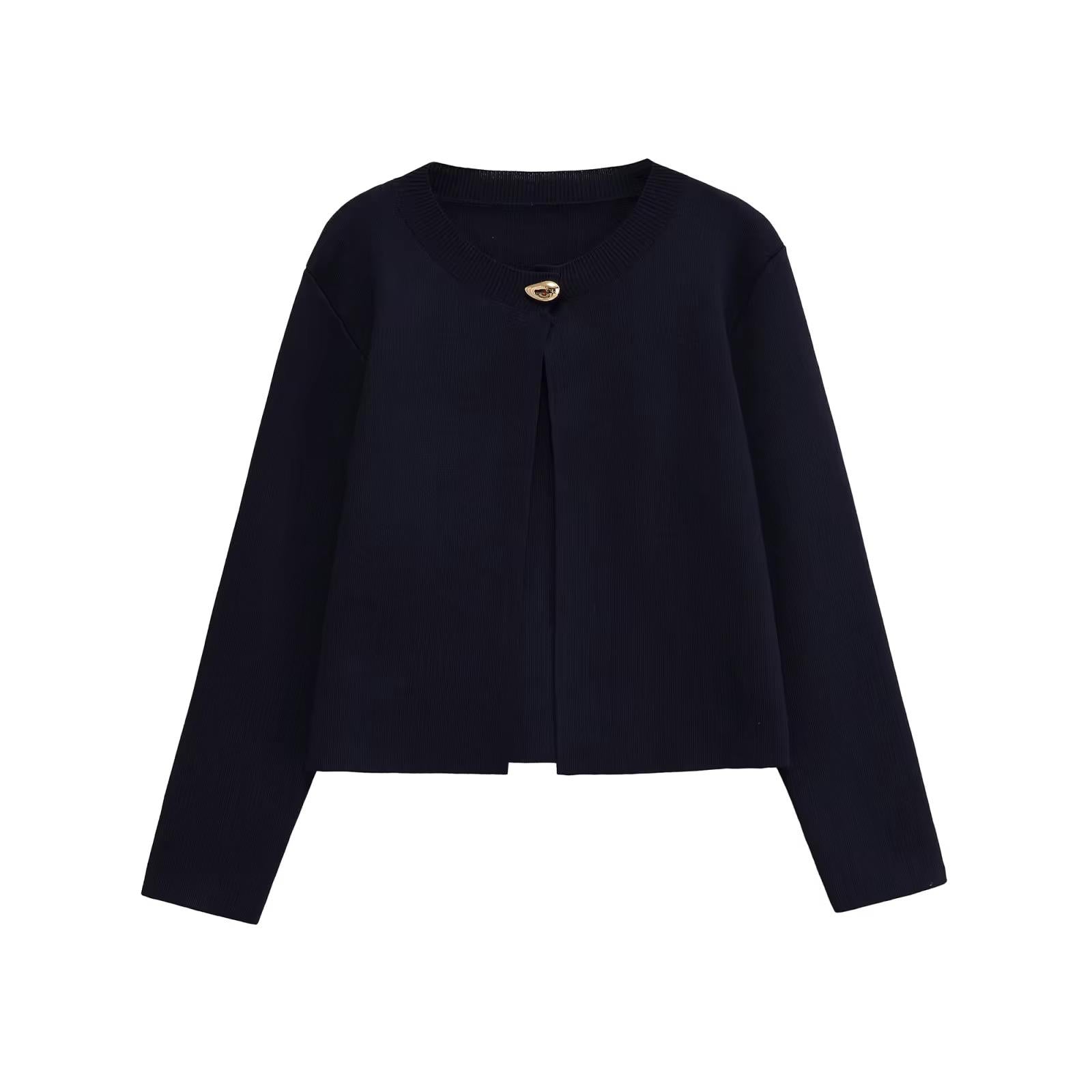 Navy Blue Cardigan