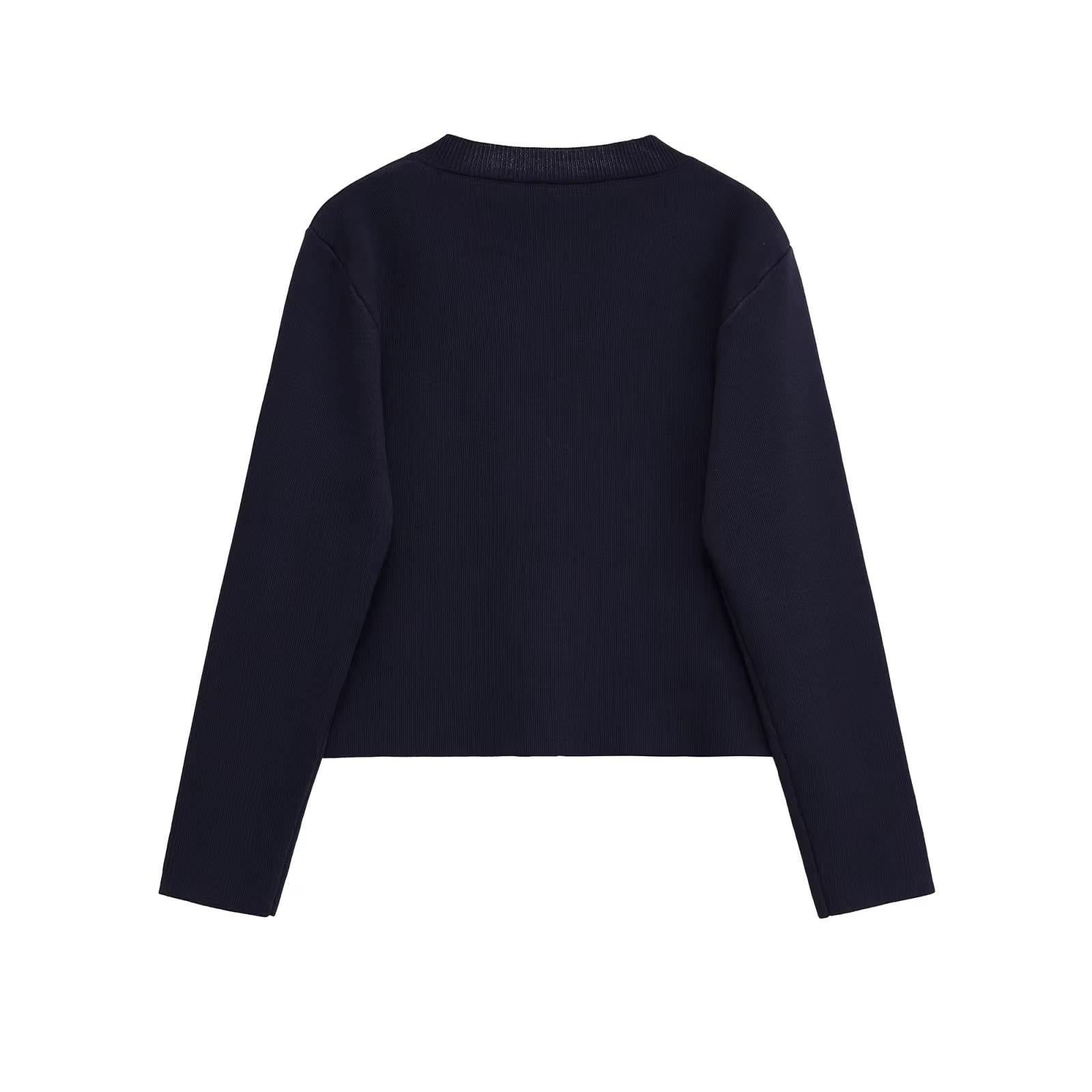 Navy Blue Cardigan