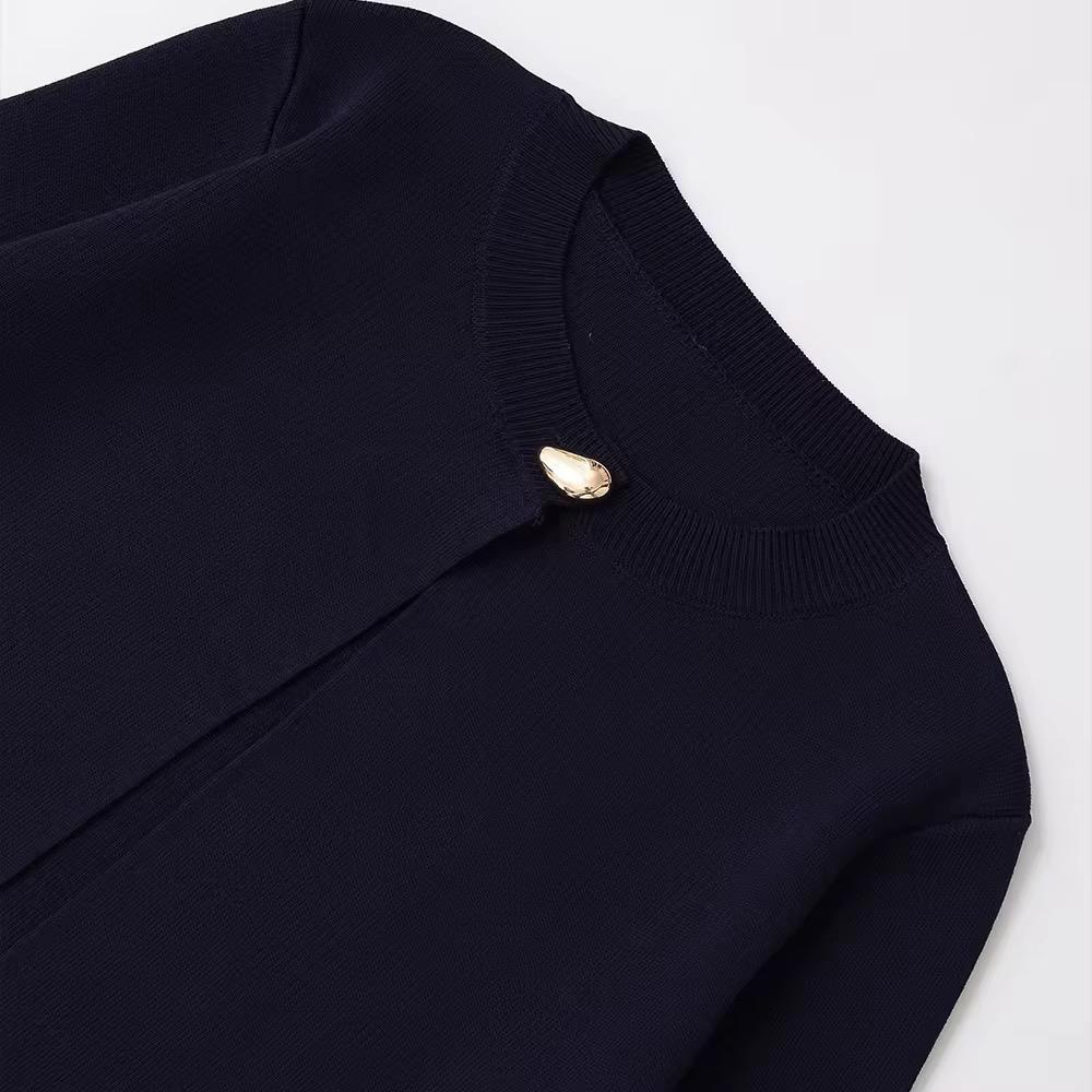 Navy Blue Cardigan