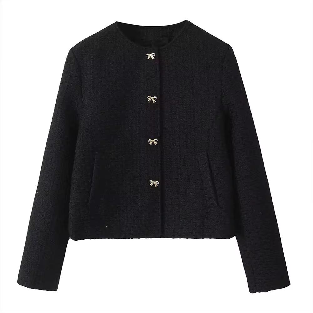 Coat bow Jacket