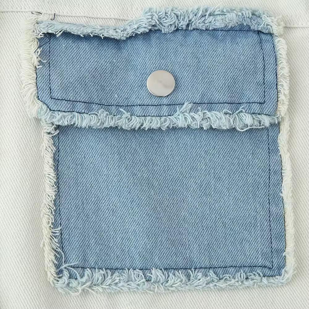 White Denim Jacket