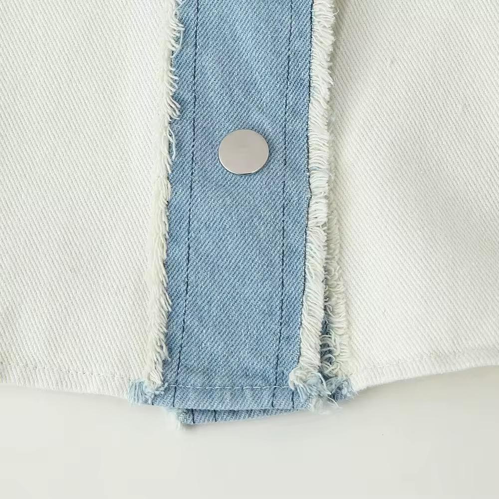 White Denim Jacket