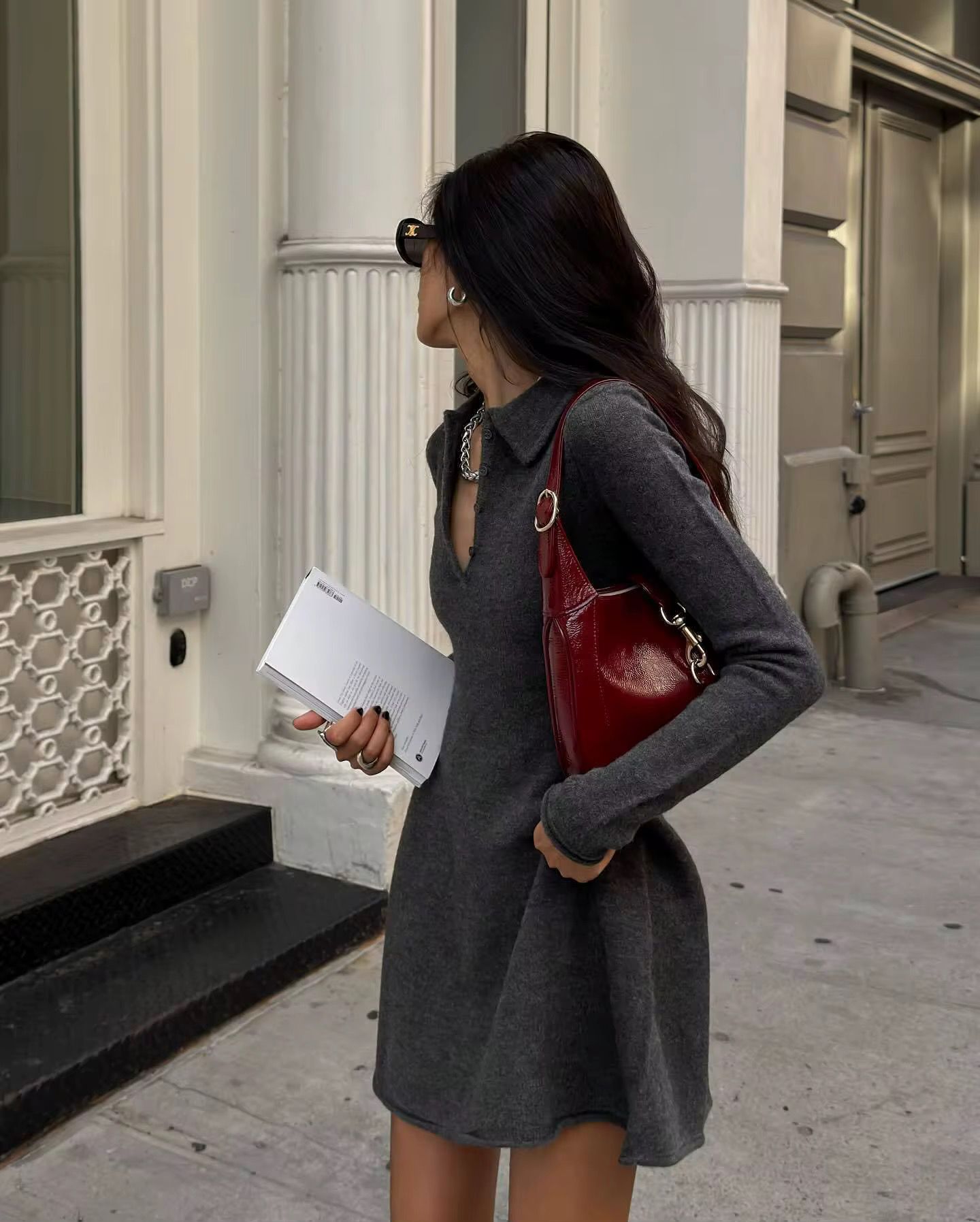 Polo Neck Dress