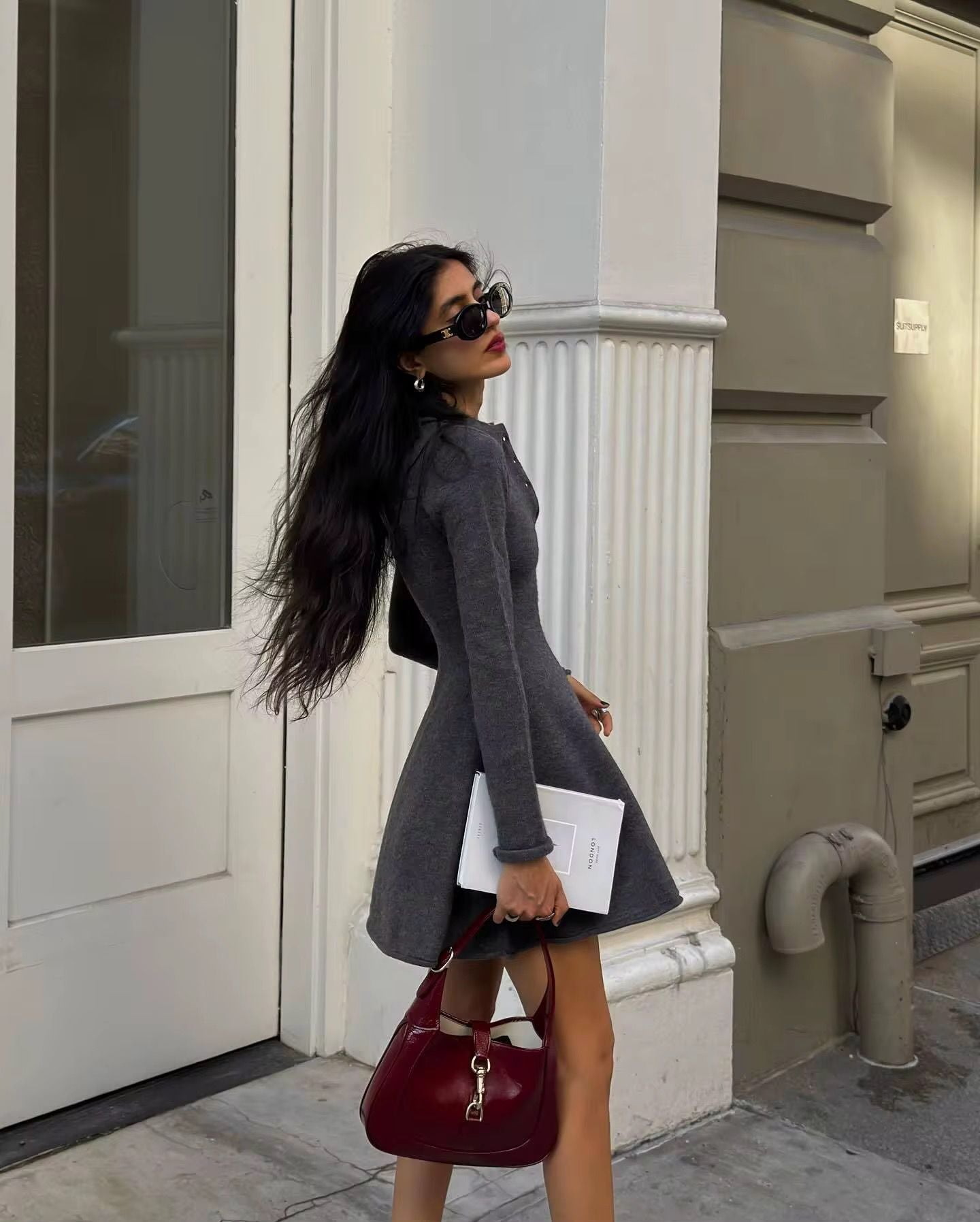 Polo Neck Dress