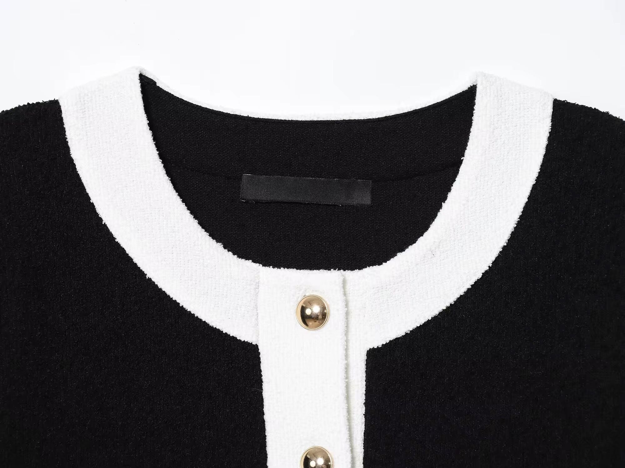 Color Trim Cardigan