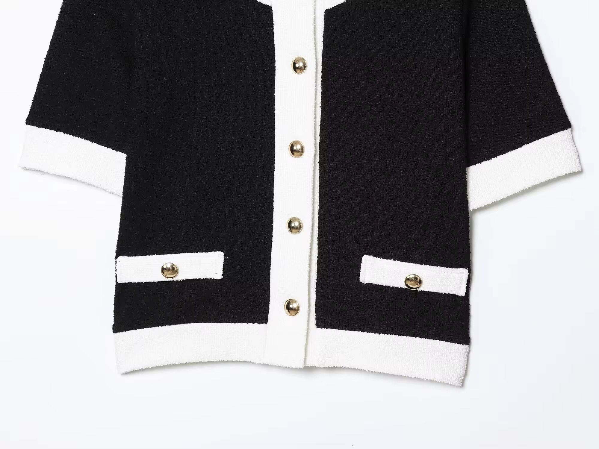 Color Trim Cardigan