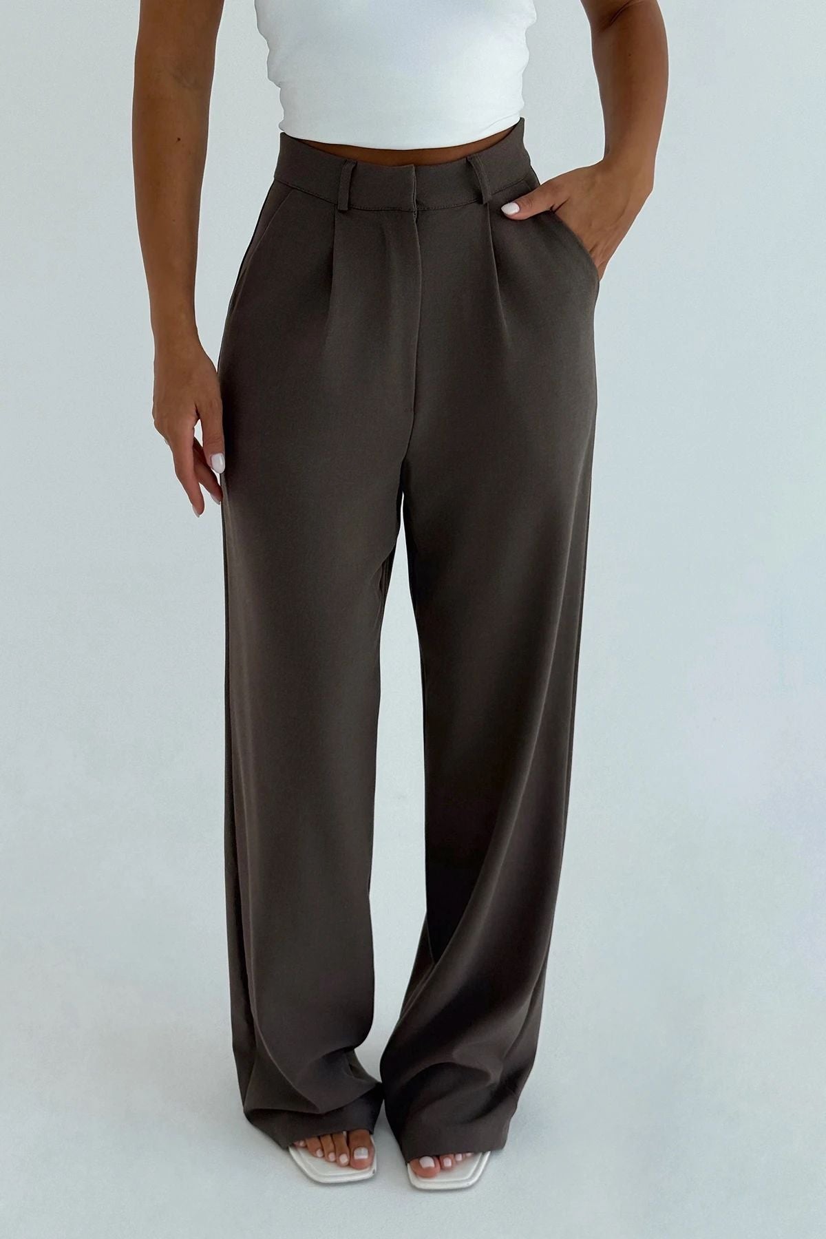 High Waist Trousers