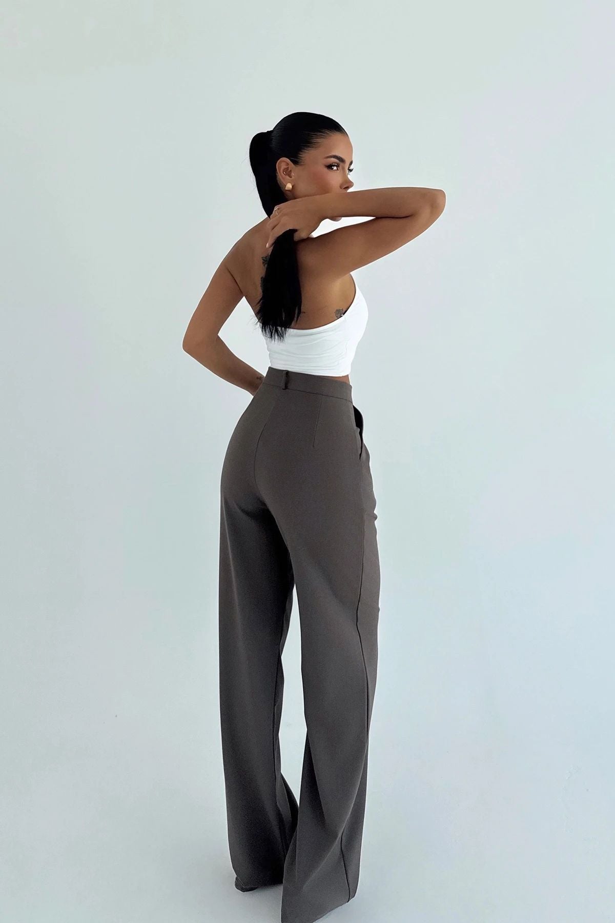 High Waist Trousers