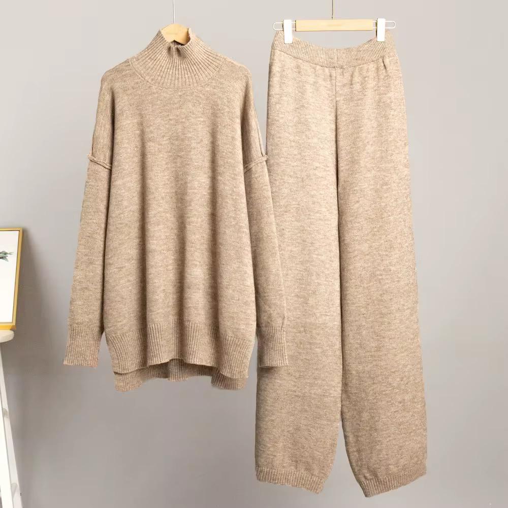 Pullover sweater pants set