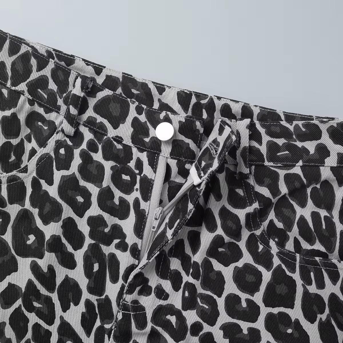 Leopard shorts