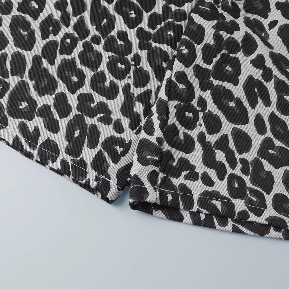 Leopard shorts