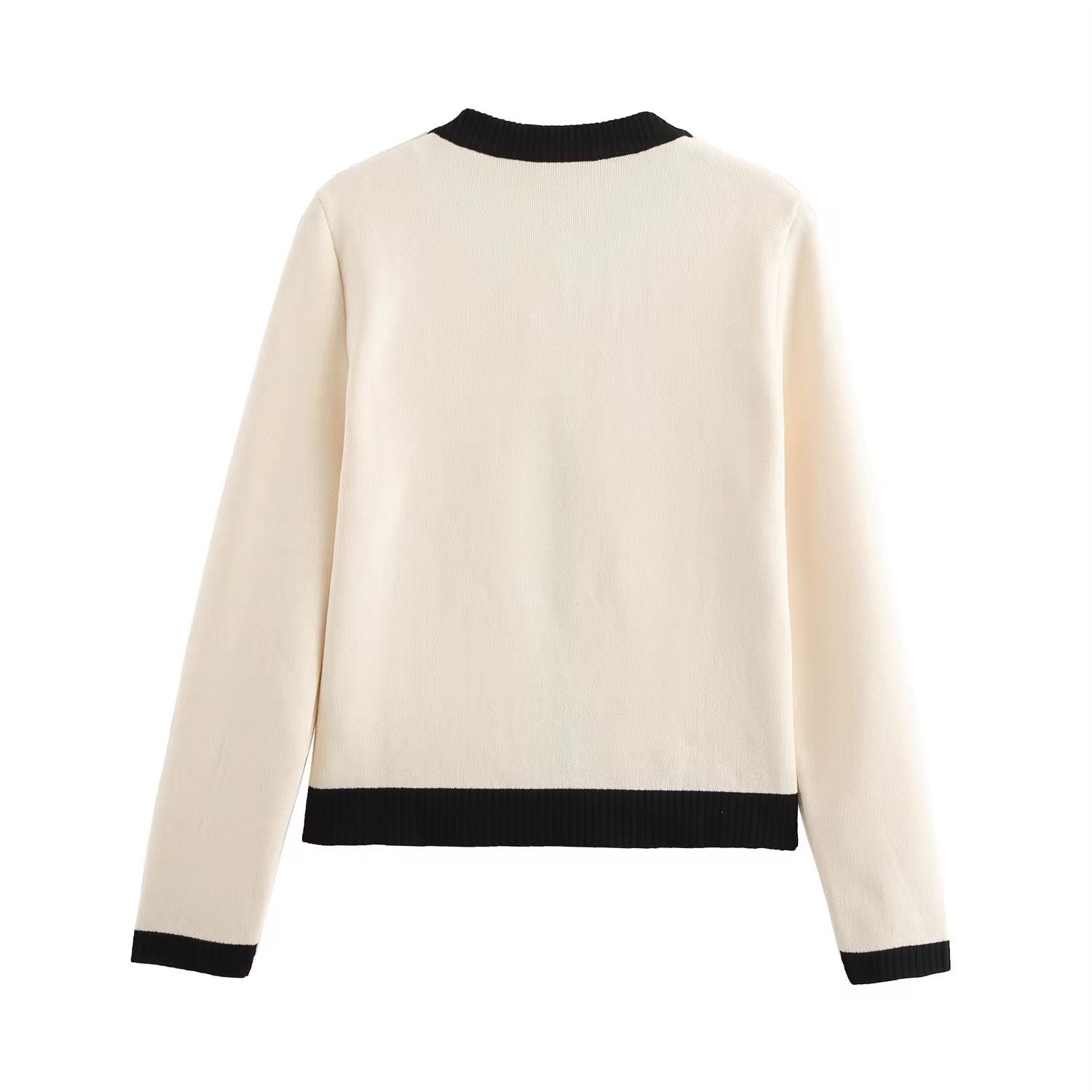 Button Splice Cardigan