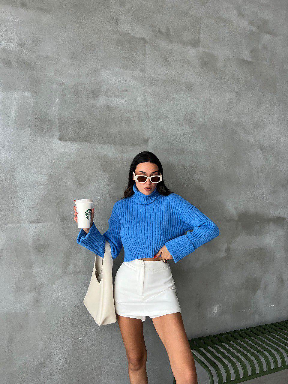 Corine High Neck Sweater