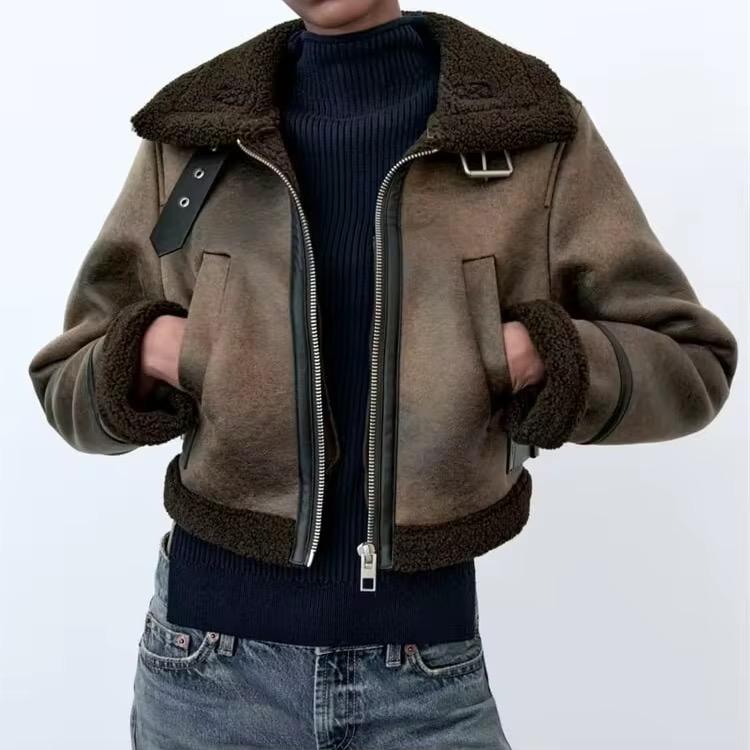 Warm Distressed Jacket