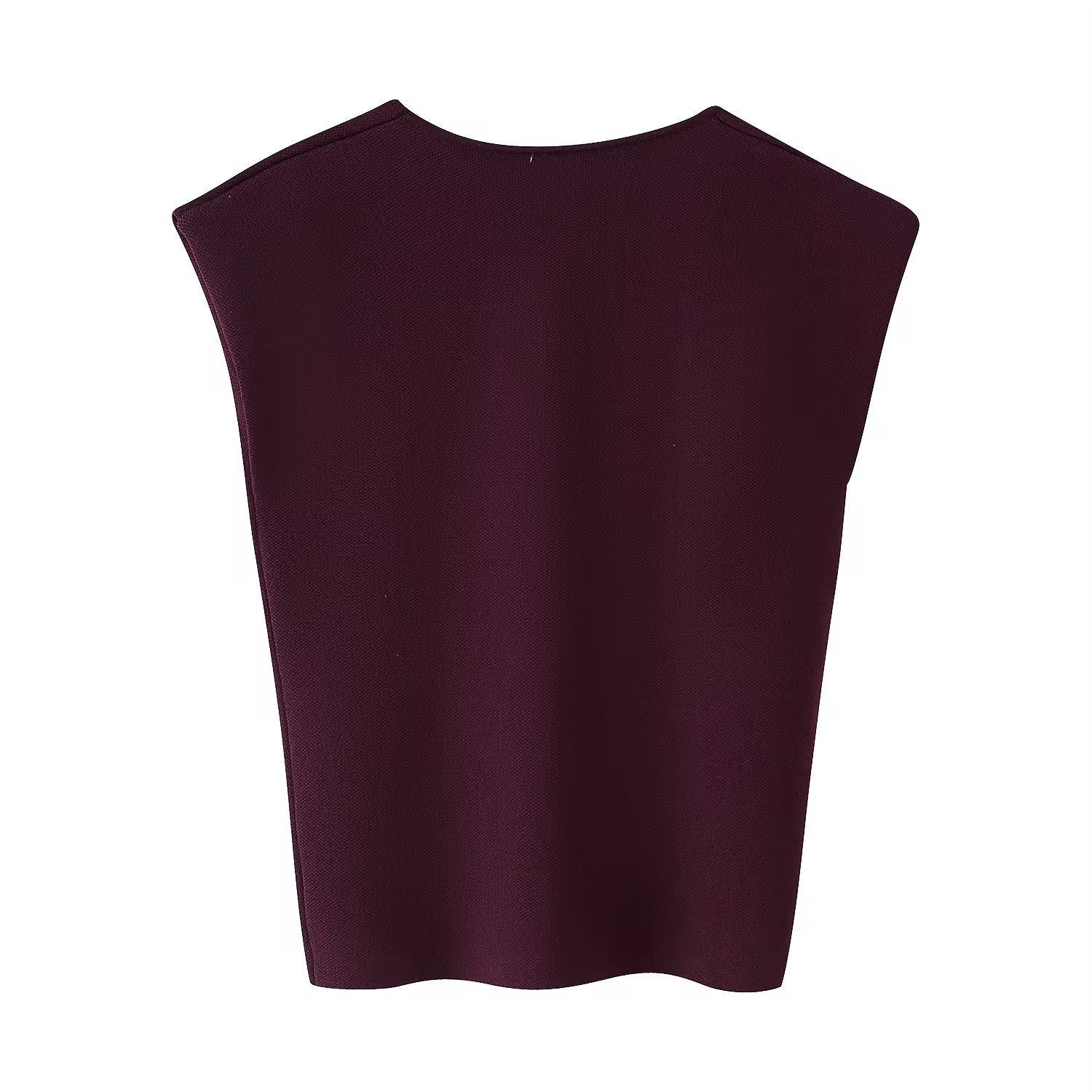 Front Buckle Top