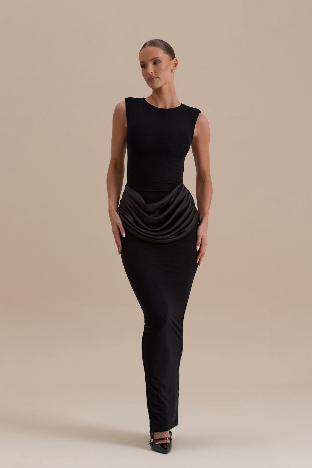 Satin Maxi Dress