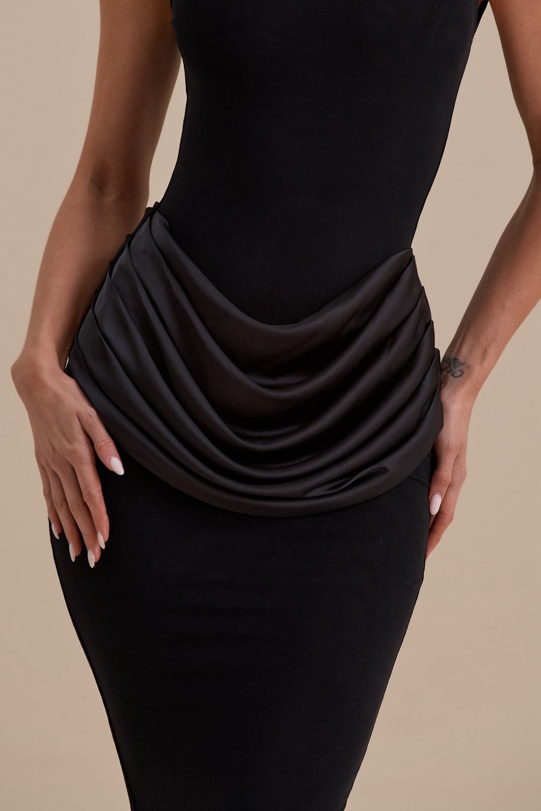 Satin Maxi Dress