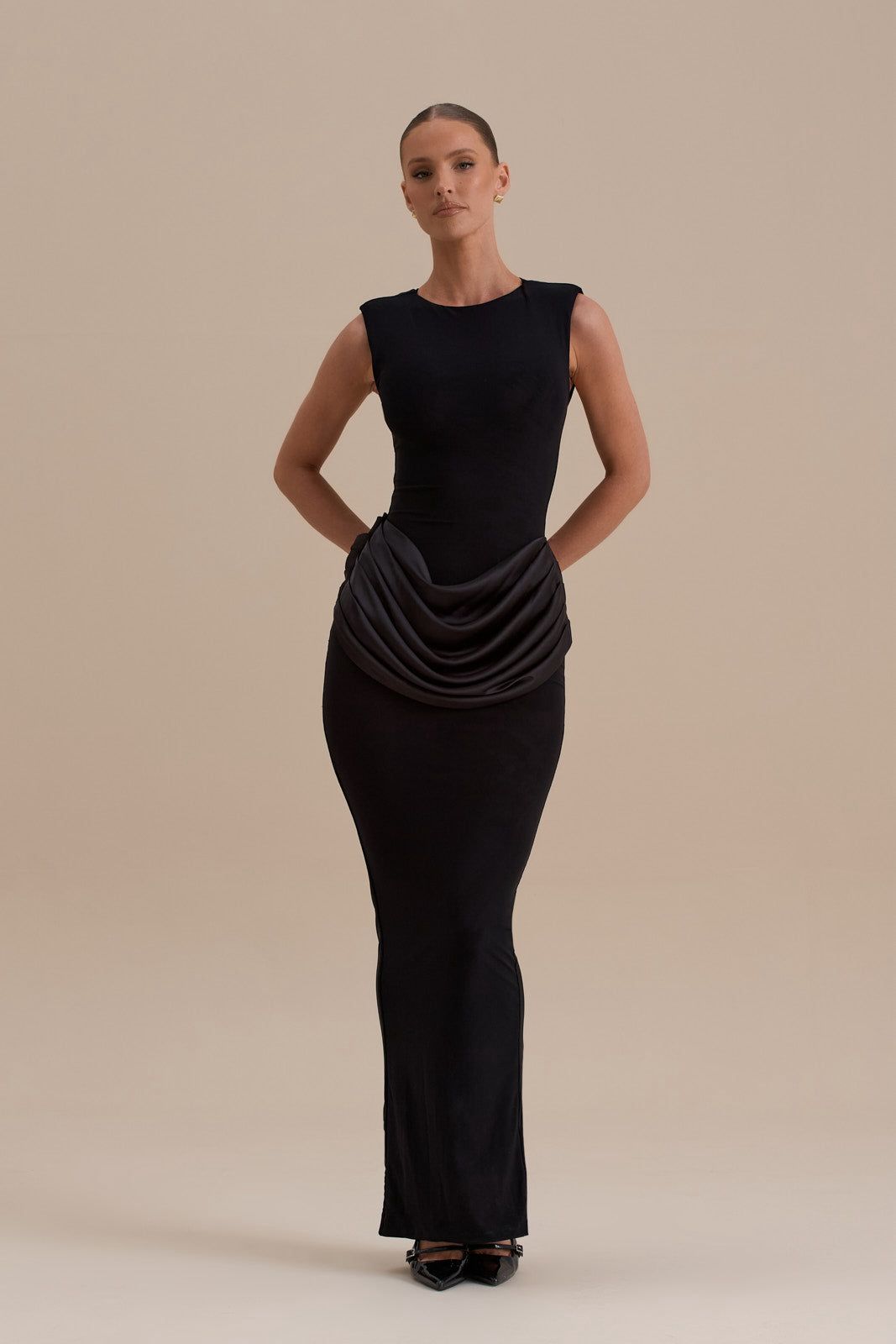 Satin Maxi Dress
