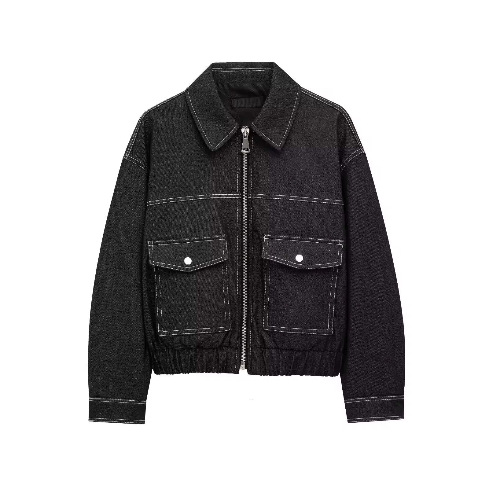Dark denim jacket