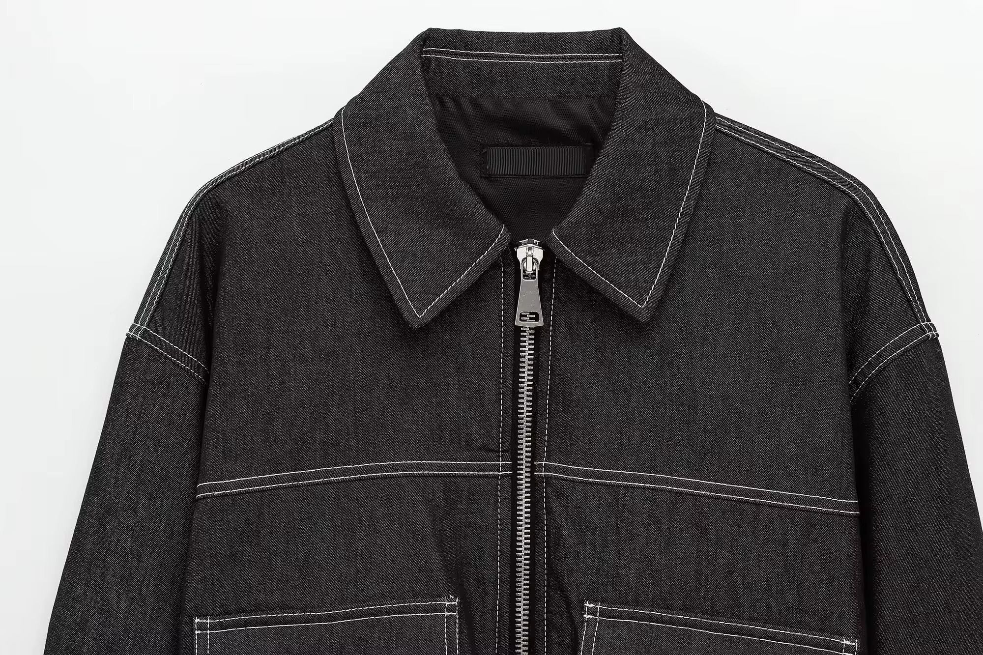 Dark denim jacket
