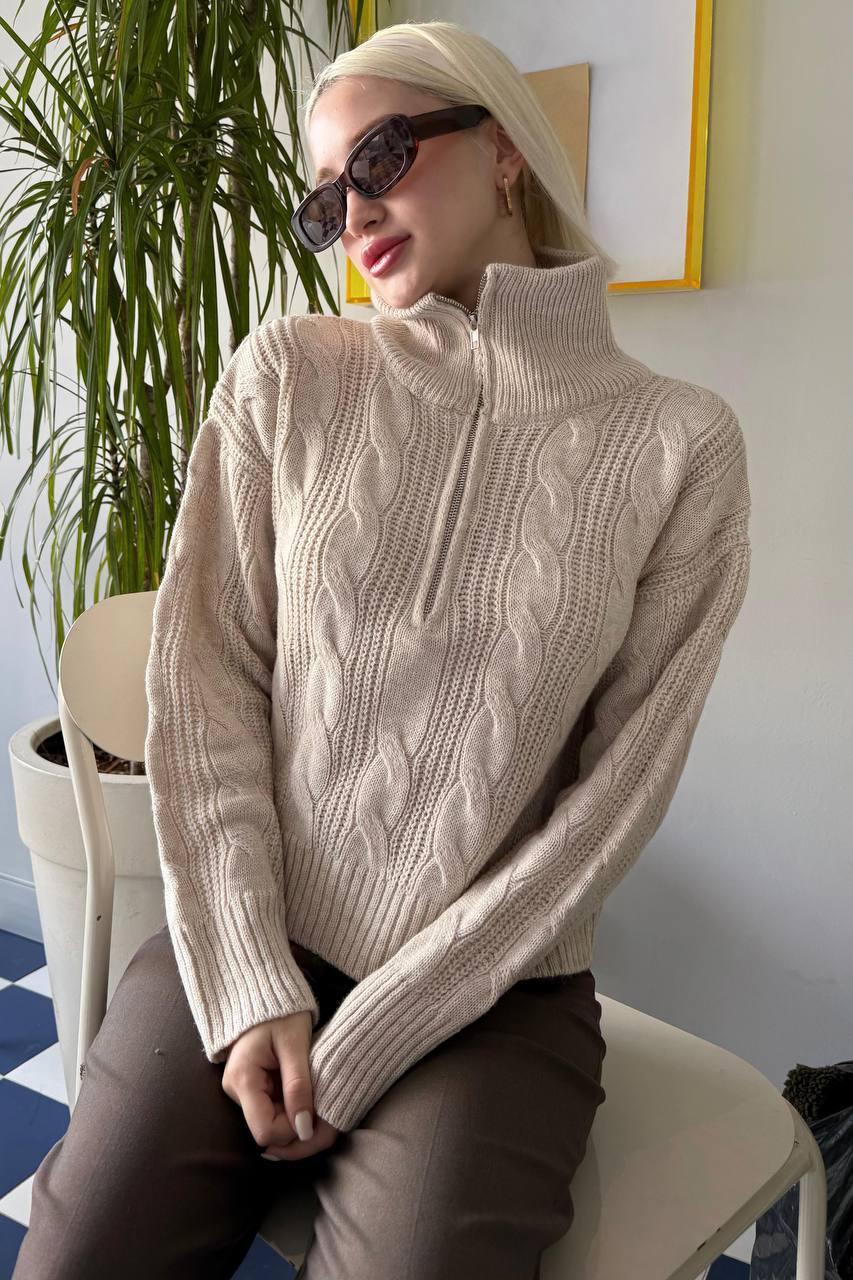 Cora High Neck Sweater