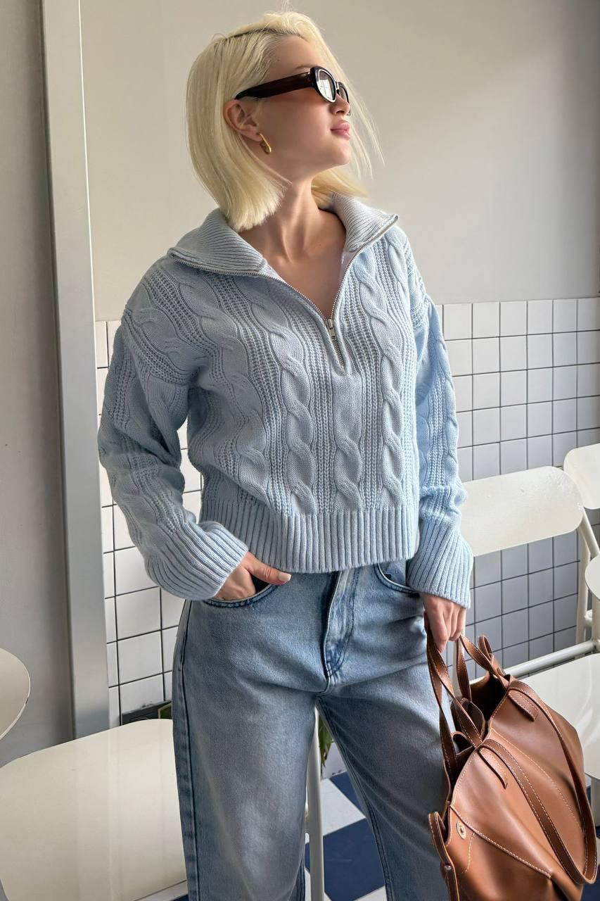 Cora High Neck Sweater