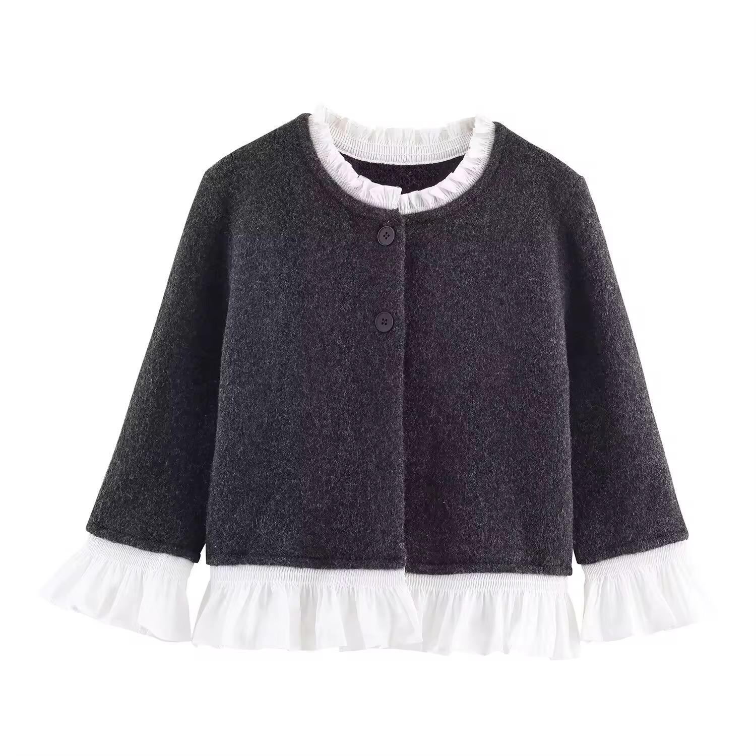 Poplin Cardigan