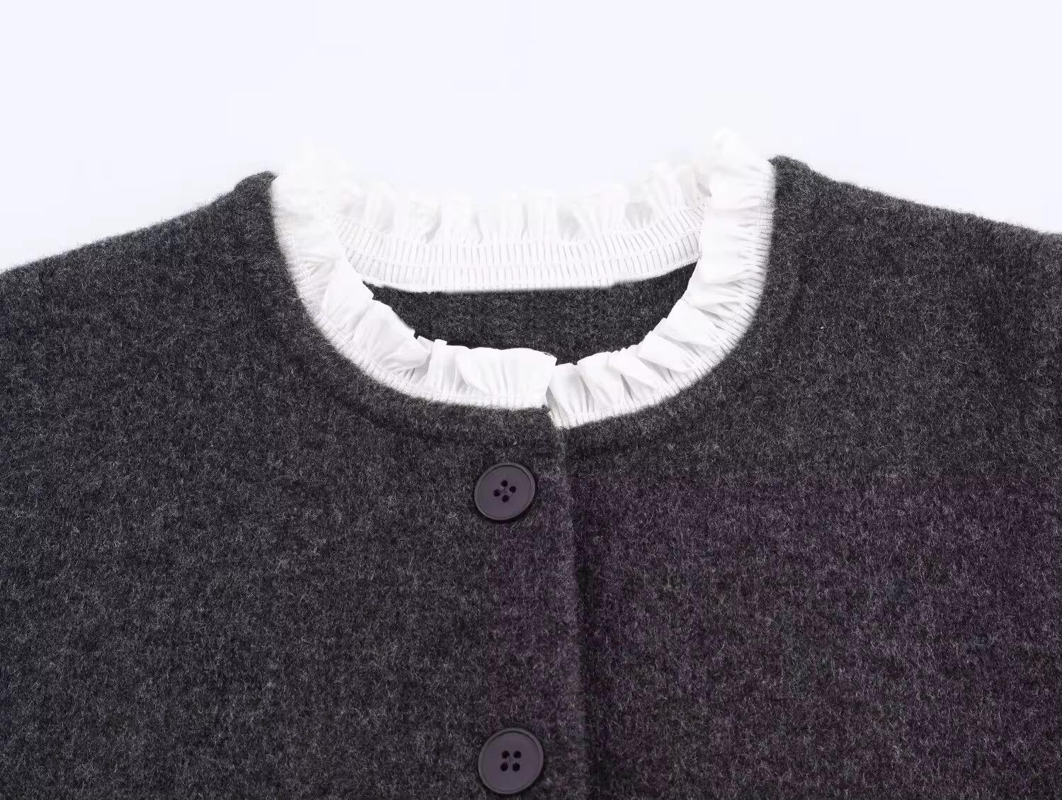 Poplin Cardigan