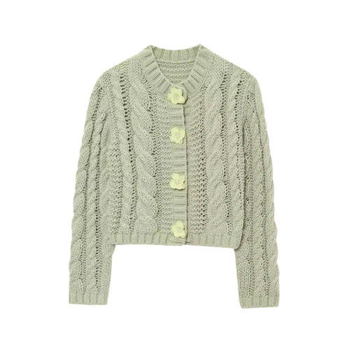 Cable Cardigan