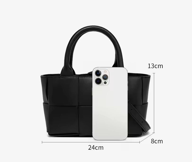 Woven Box Tote