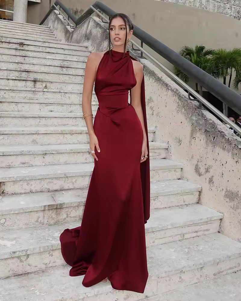 Elegant Satin Dress