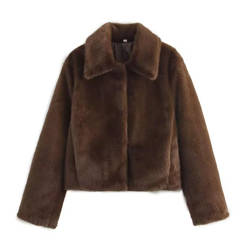 Cocoa Cloud Fur Jacket
