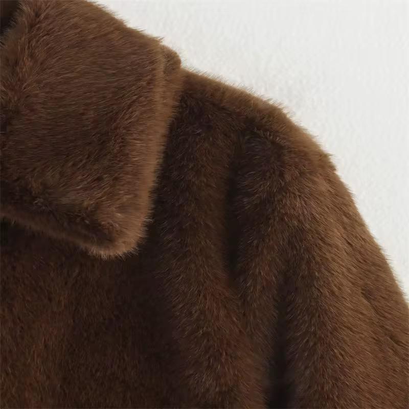 Cocoa Cloud Fur Jacket