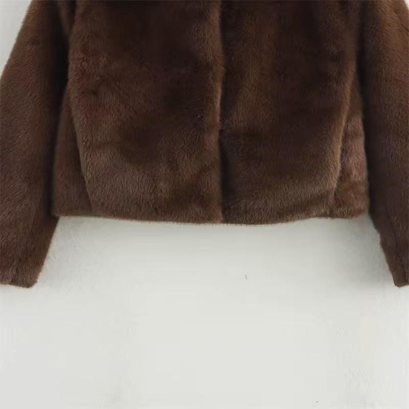 Cocoa Cloud Fur Jacket