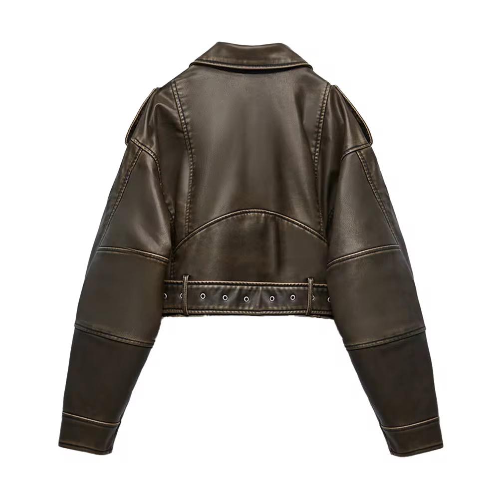 Rust Rebel Moto Jacket