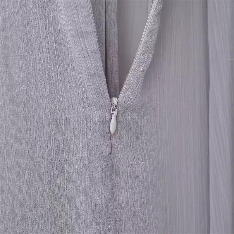 Scarf Neck Pleated Bodysuit