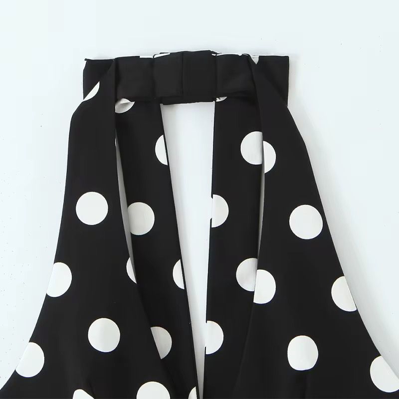 Polka Dot Halter Top
