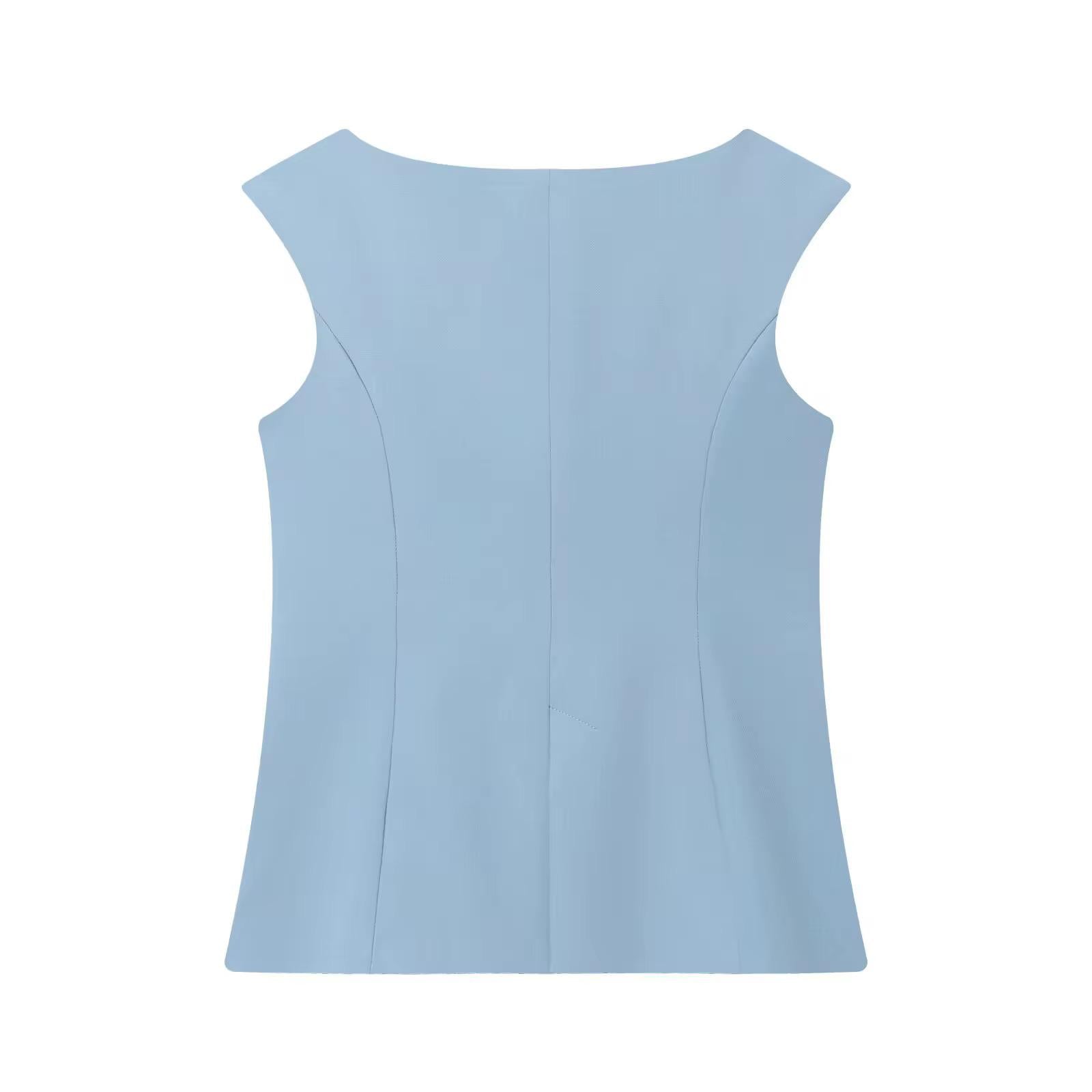 Structured Top & Tailored Pants Set