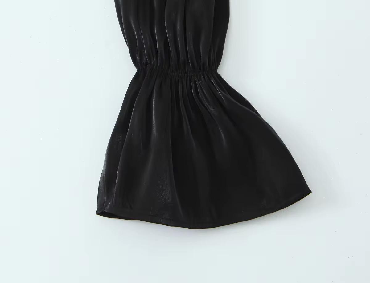 Royal Puff Sleeve Blouse