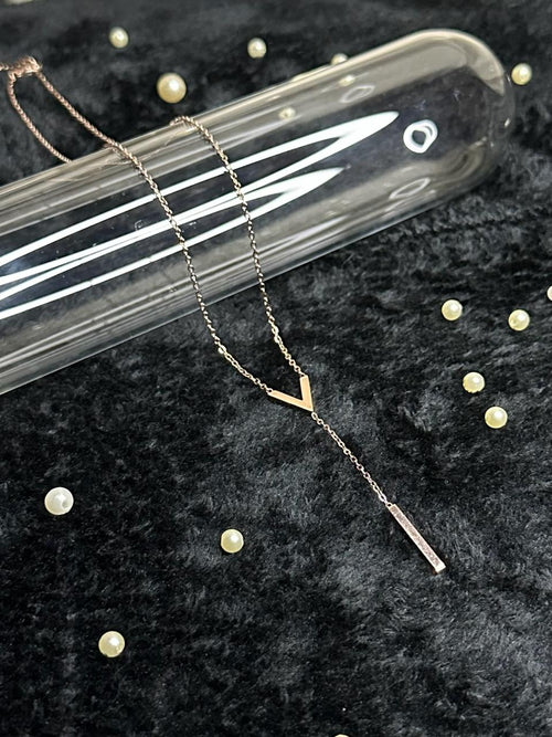 Arrow Rectangle Necklace