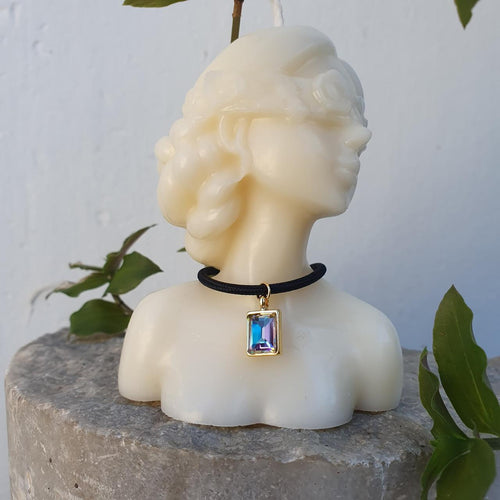 Colorful Rectangle Magnetic Necklace