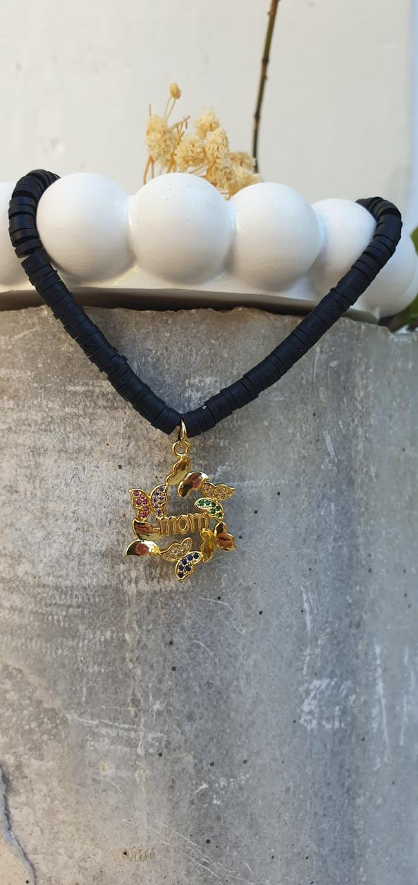 Mom and Beads Necklace
