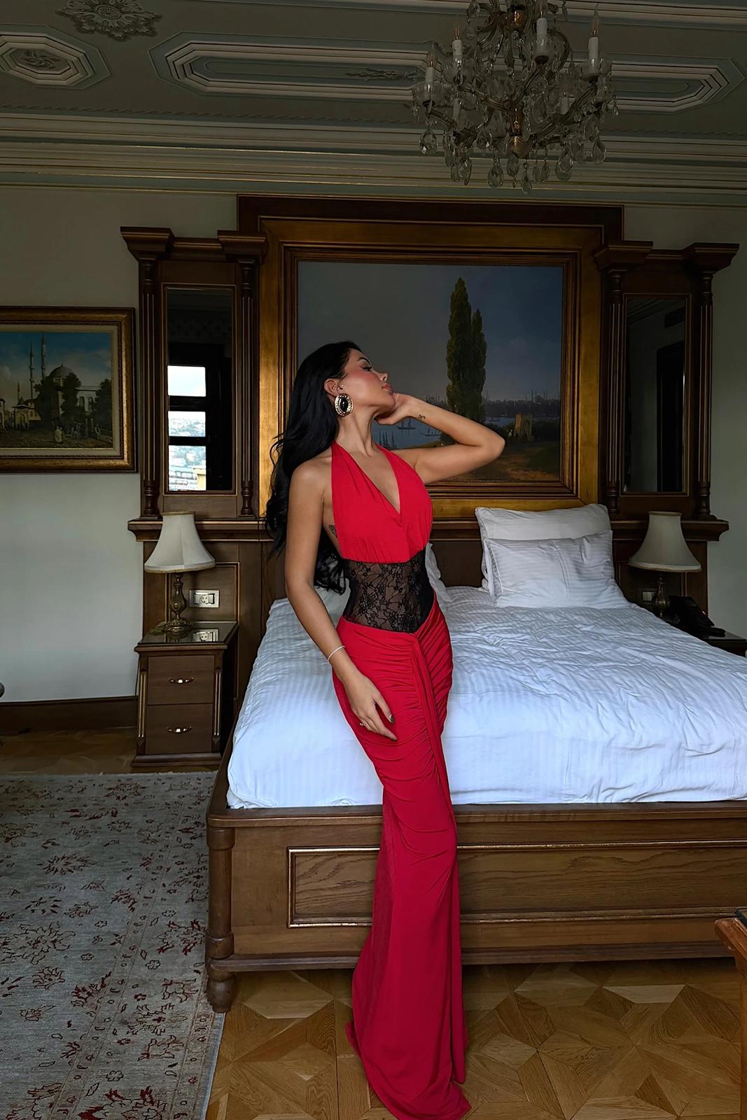 Nutty Lace Detail Dress