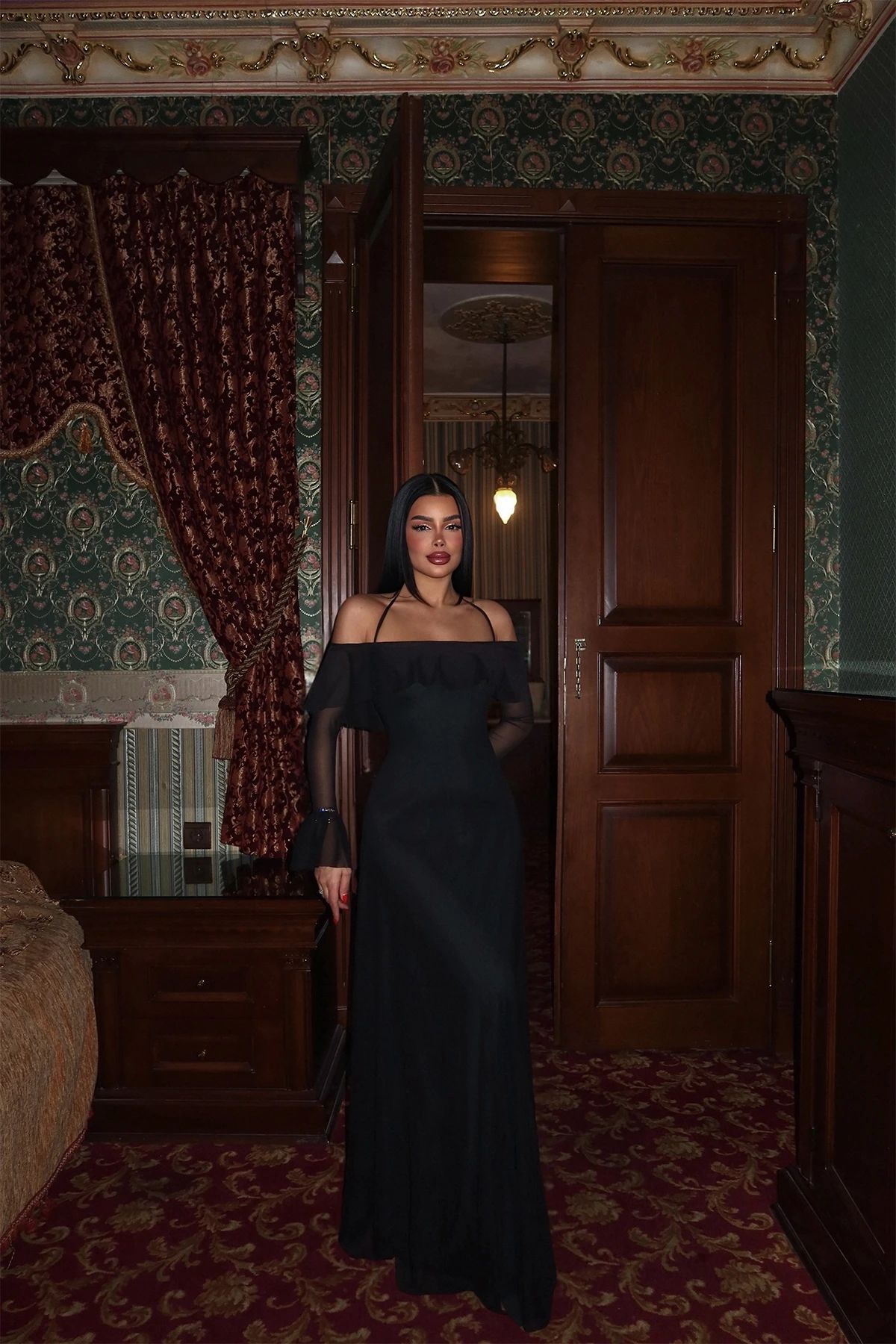 Raelle Long Tulle Dress