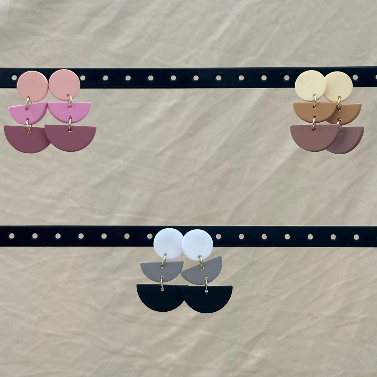 Geometric Drop Earrings